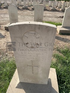 BAGHDAD (NORTH GATE) WAR CEMETERY - ANTHONY, K S